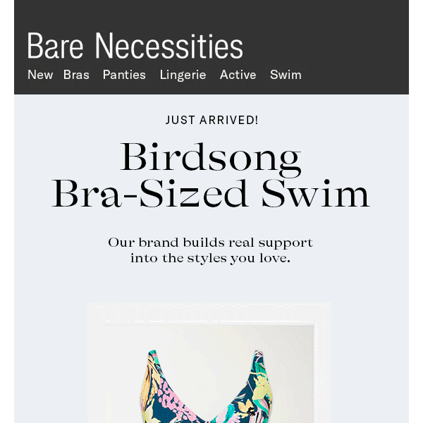 BOGO 50% Off Birdsong Bra-Sized Swim—Our Exclusive Collection