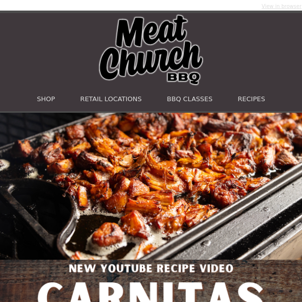 The Meat Church Black Friday sale is on plus our January BBQ