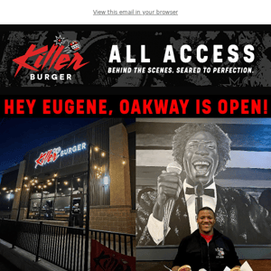🍔 Oakway is Open!