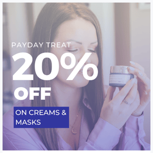 🎉Last Chance! 20% Off on Creams and Masks Ends Today! ⏰