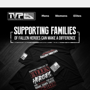 Support Families Of Fallen Heroes With Our New Tee