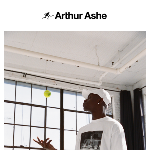 Available Now: Arthur Ashe x UNINTERRUPTED