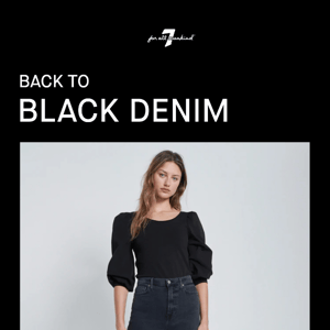 Black Denim You’ll Wear Everywhere