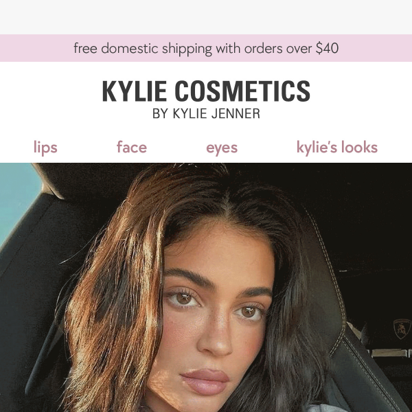 get kylie's latest look + FREE GIFT 💖