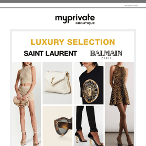 ⚡ Saint Laurent & Balmain: Exclusive Selection