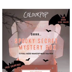 NEW! 🕷️ Spooky Secret Mystery Box - only $49 🕷️