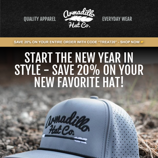 Treat Yourself: Get 20% Off Your New Favorite Hat