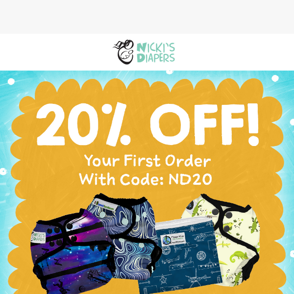 💚🌱Revolutionize The Way You Diaper& Save Big with 20% Off Today! 💚🌱