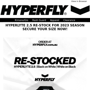 NEW DROP & RE-STOCK | Hyperlyte 2.5 🥋