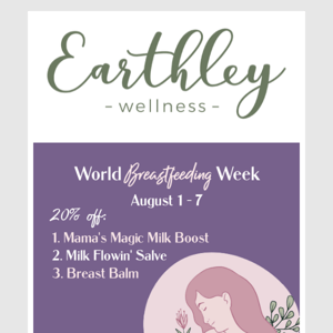 World Breastfeeding Week 2022 SALE🌎