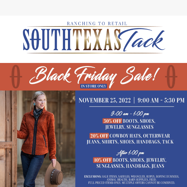 Get ready for Black Friday savings!