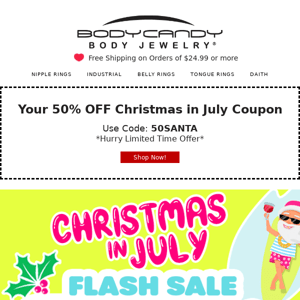 Xmas Flash Sale ⚡ 50% off