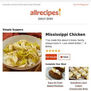 Mississippi Chicken