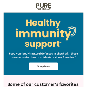 Supplements to bolster your immunity