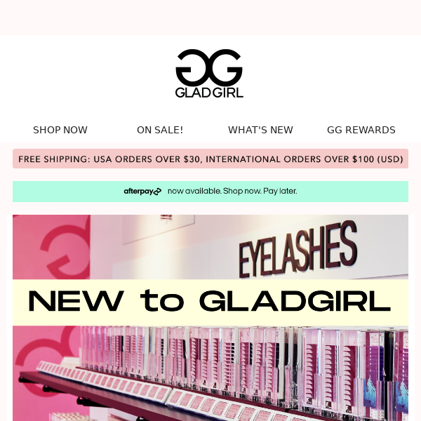 NEW TO GLADGIRL ✨