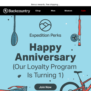 Our Loyalty Program is turning 1!