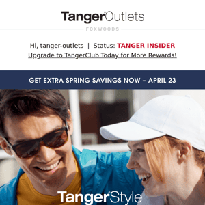 (An Extra) 15-25% Off Spring Savings