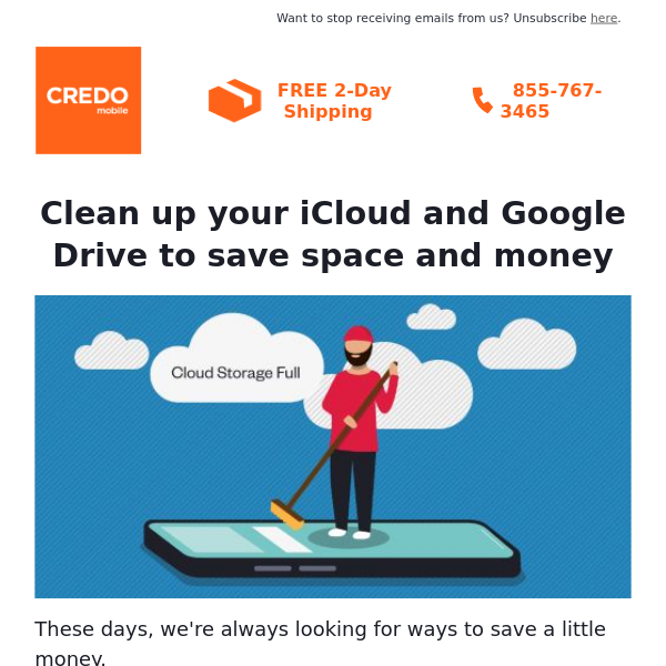 Clean up your cloud storage to save space and money