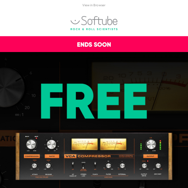 🚨 VCA Compressor is still FREE — but not for long!