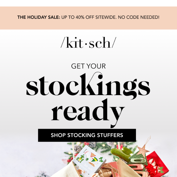 Kitsch Goodies: The Perfect Stocking Stuffers 🎁