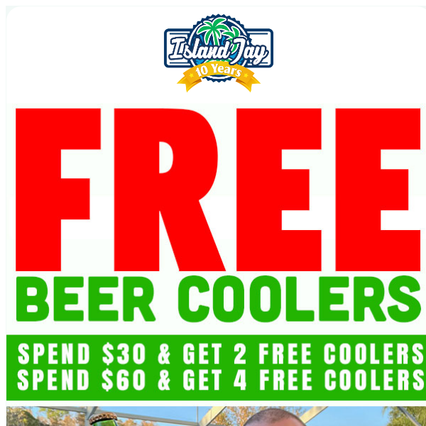 🍻 FREE Gift With $30 Purchase