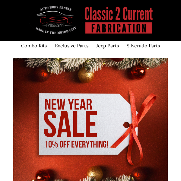 Revitalize Your Ride For Less At Our Year End Sale