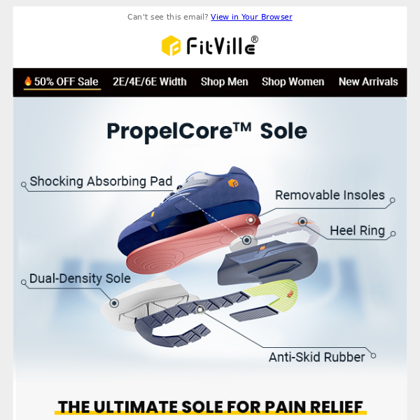 Why FitVille? The secret is the ultimate sole.
