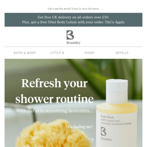 Refresh your shower routine 🚿