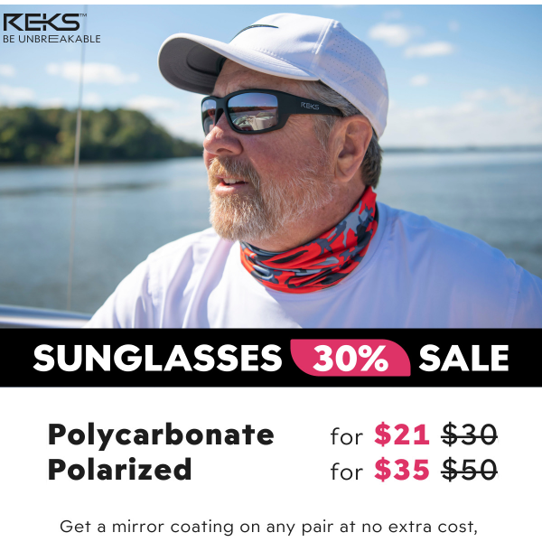 Polarized Sunglasses Now $35!