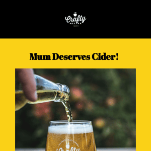 Mum Deserves Cider! 🍎🎁