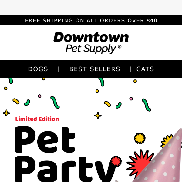 🎁 Your Invitation: Limited Edition Pet Party