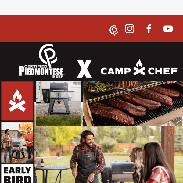 Get a $150 e-Gift Card when you buy a Woodwind From CampChef