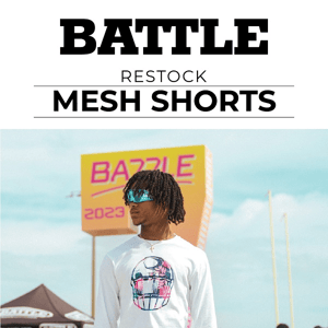 // RESTOCK // Mesh Shorts 🔥