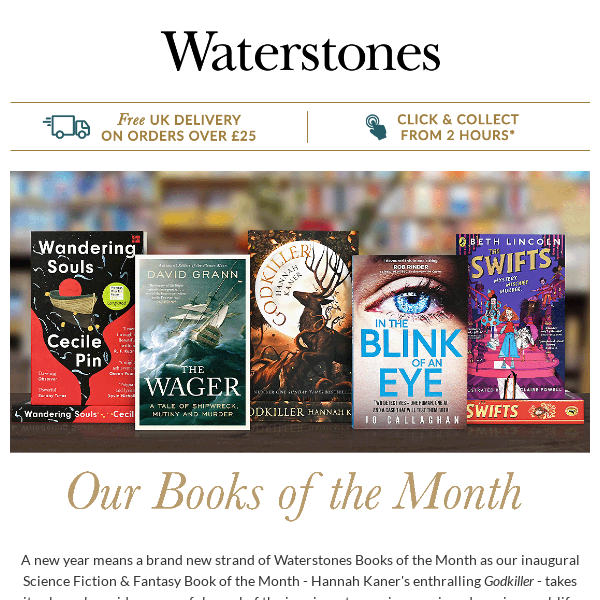 Our Books Of The Month For January