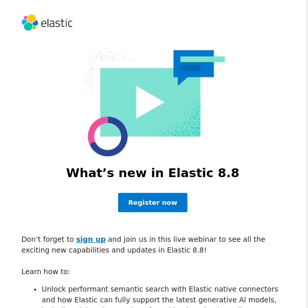 Last chance to register: What's new in Elastic 8.8