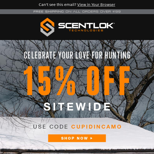 Celebrate Your Love for the Hunt with 15% off Sitewide