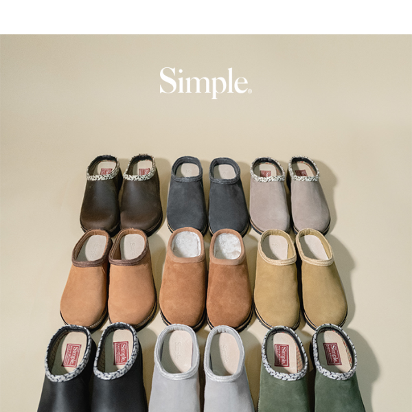 Our Clogs Have Resolutions. - Simple Shoes