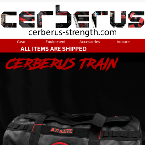 Introducing the new and enhanced Cerberus Training Duffel Bag V2 🔥
