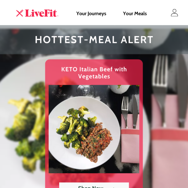 Never miss out on your favorite Keto Meal!