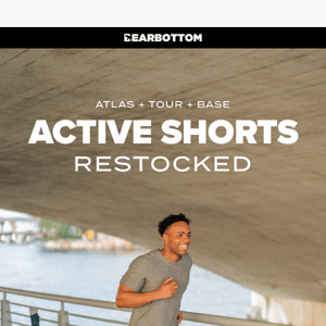 RESTOCK ALERT: Active Shorts