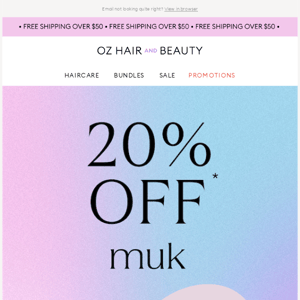 20% off muk | Boxing Day 💥