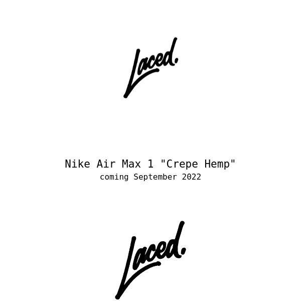 Nike Air Max 1 "Crepe Hemp" - THE COUNTDOWN BEGINS
