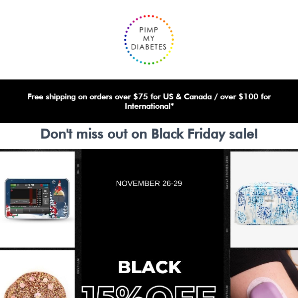 Don't miss our Black Friday sale! ⏲️