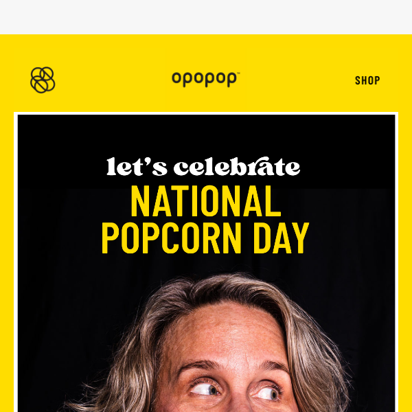 It's National Popcorn Day! 🍿