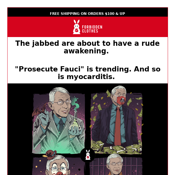 Prosecute Fauci is trending
