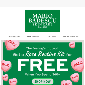 From Mario, with Love 🎁 Free Gift Inside!