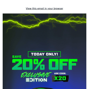 ✅ LAST CALL for 20% OFF Green