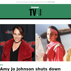 Amy Jo Johnson shuts down claims she turned down 'Power Rangers' reunion special over money