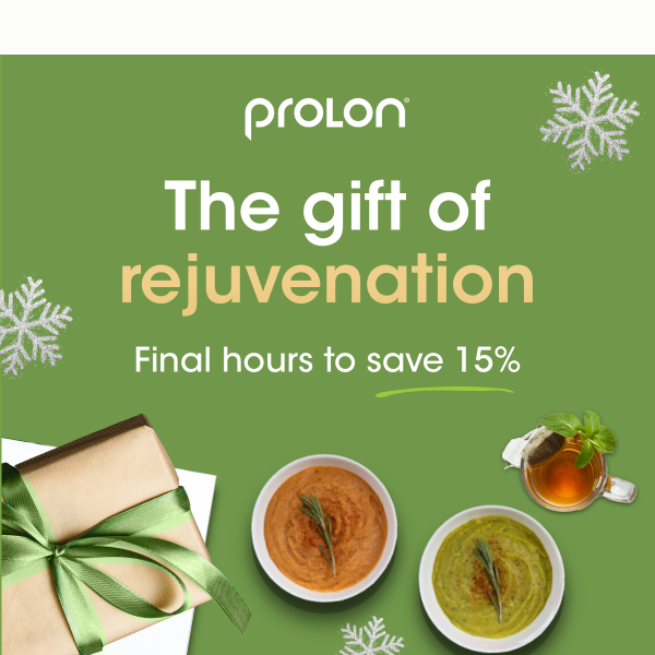 The gift of rejuvenation is yours to take
