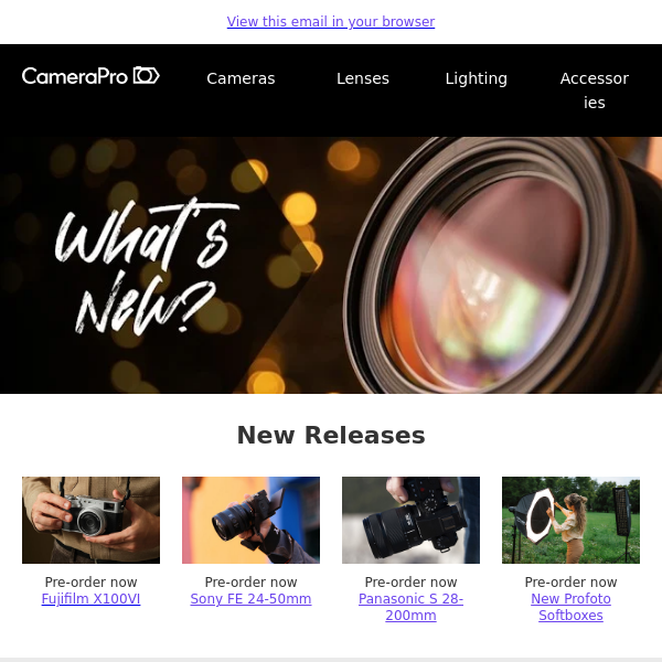 Stay Tuned: CameraPro's Latest News and Events!